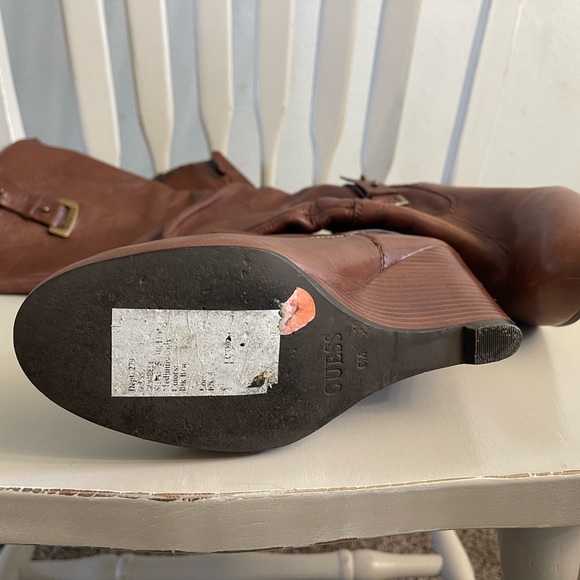 Guess knee high wedge heeled boot - Picture 6 of 6